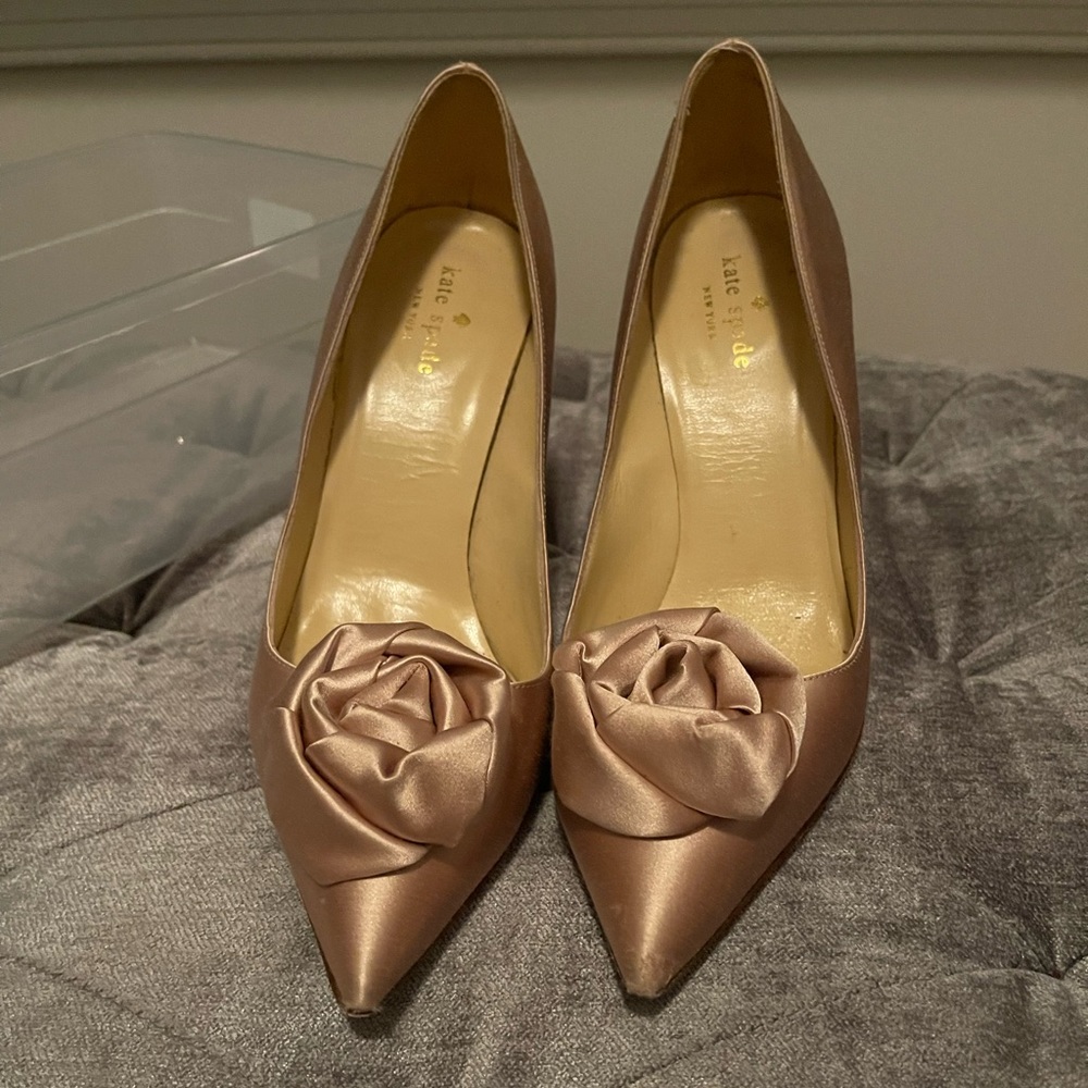 Kate spade wedding pumps